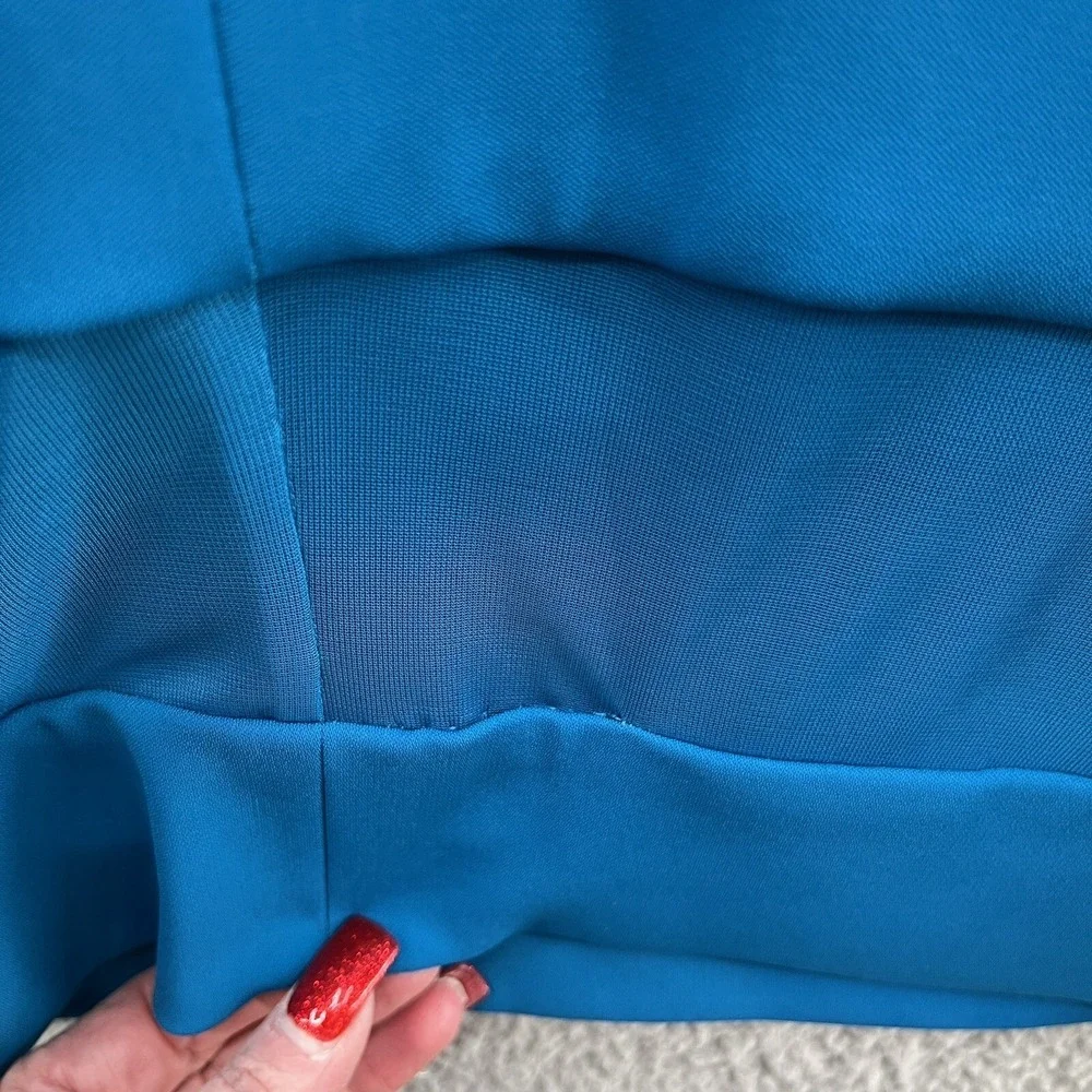 Jay Godfrey‎ Dress Women 4 Blue Sleeveless Cocktail Wiggle Body Con Sheath